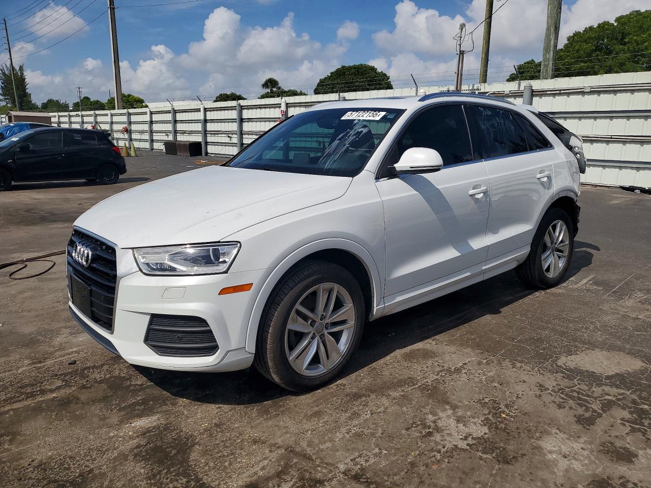 2017 Audi Q3 Premium Plus, VIN WA1JCCFS8HR012243 — Rear end