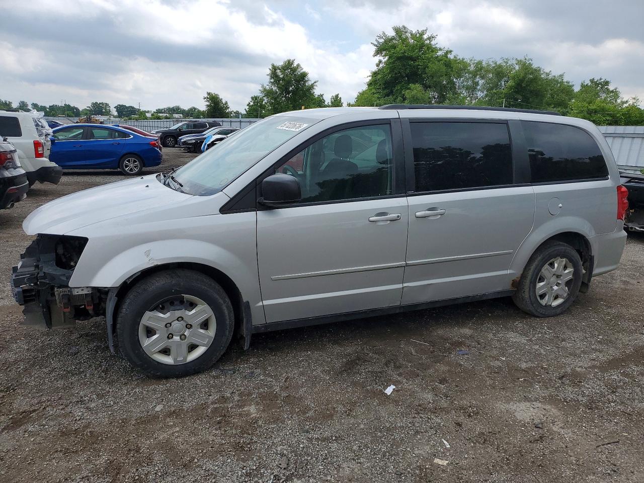 2012 Dodge Grand Caravan American Value, VIN 2C4RDGBG5CR285691 — Перед