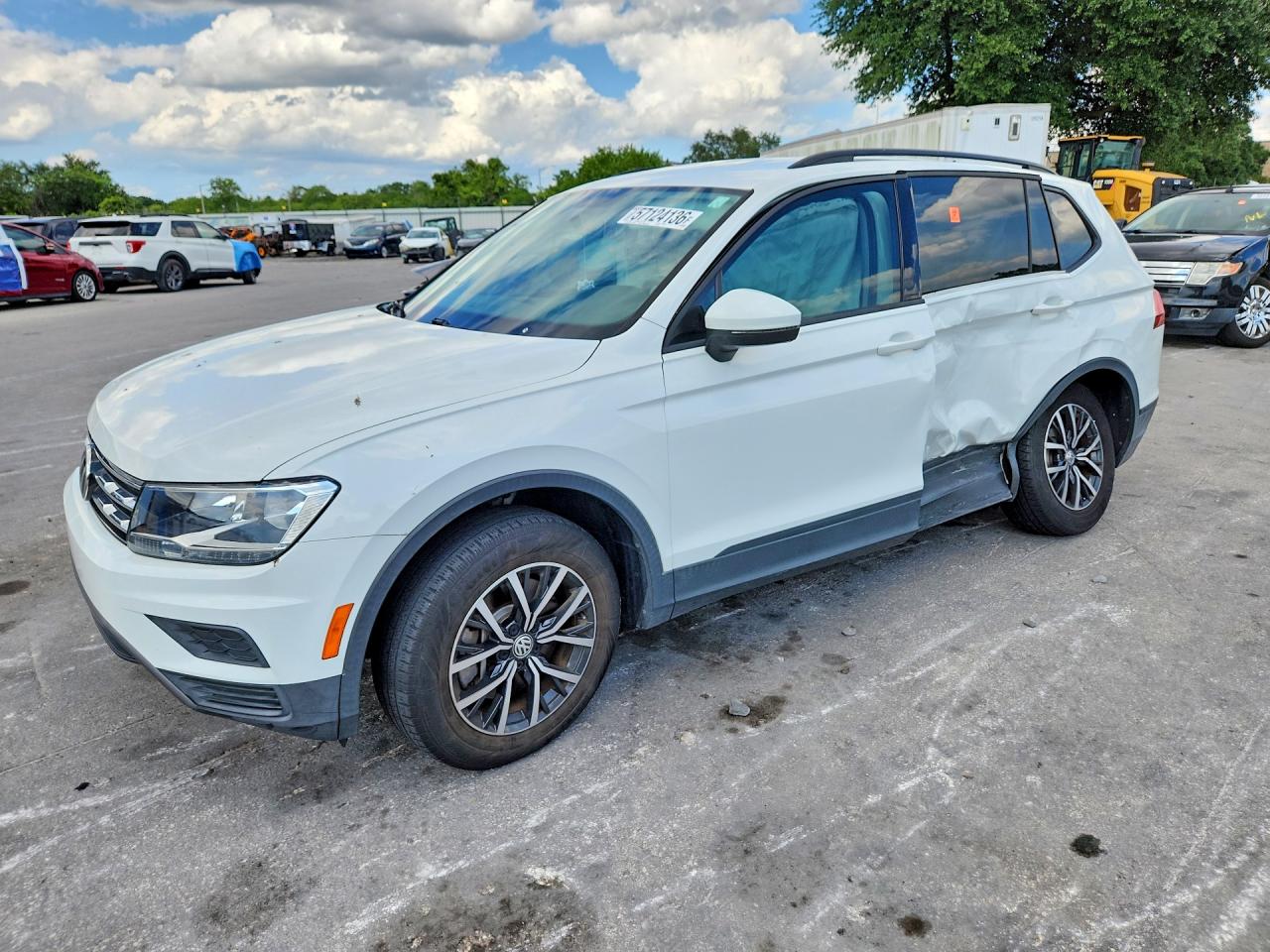2021 Volkswagen Tiguan S, VIN 3VV1B7AX1MM145670 — Side