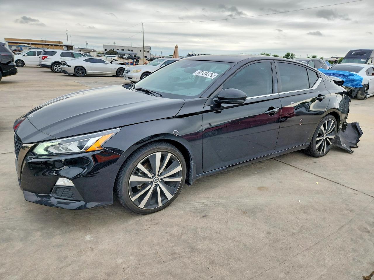 2022 Nissan Altima SR, VIN 1N4AL4CV0NN346723 — Rear end