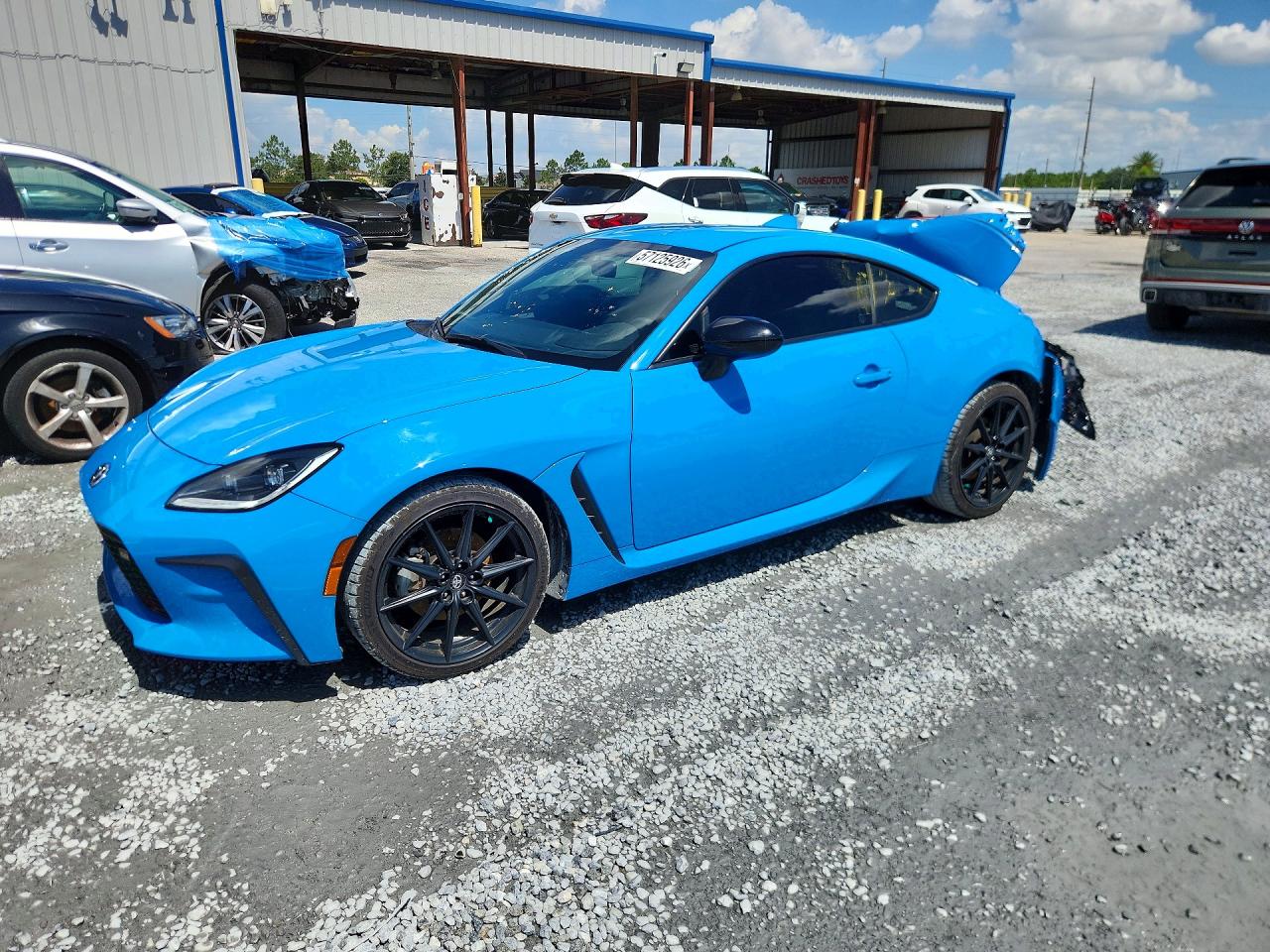 2023 Toyota 86 Premium, VIN JF1ZNBE1XP9753939 — Rear end