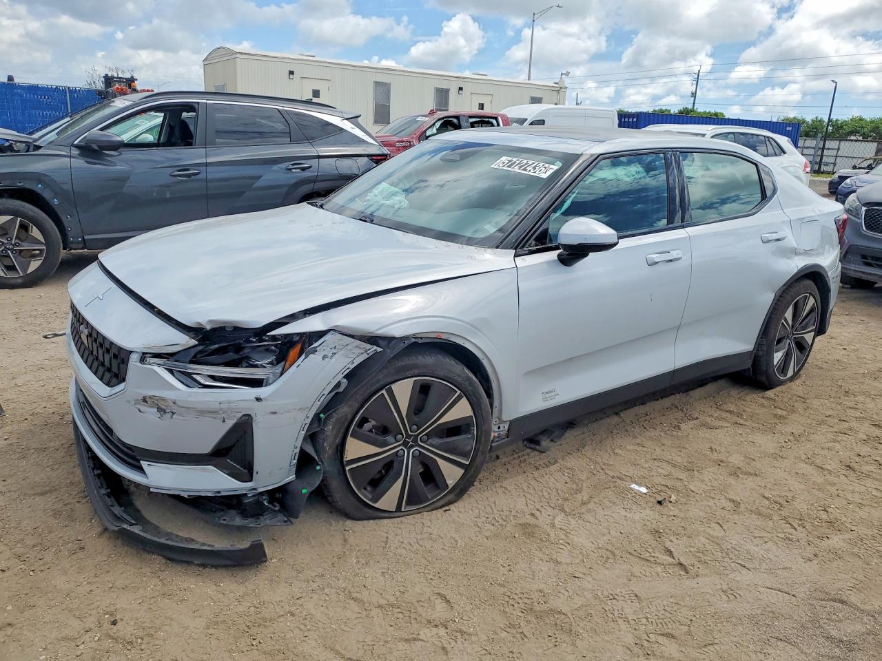 2023 Polestar 2, VIN YSMED3KAXPL130236 — Front end