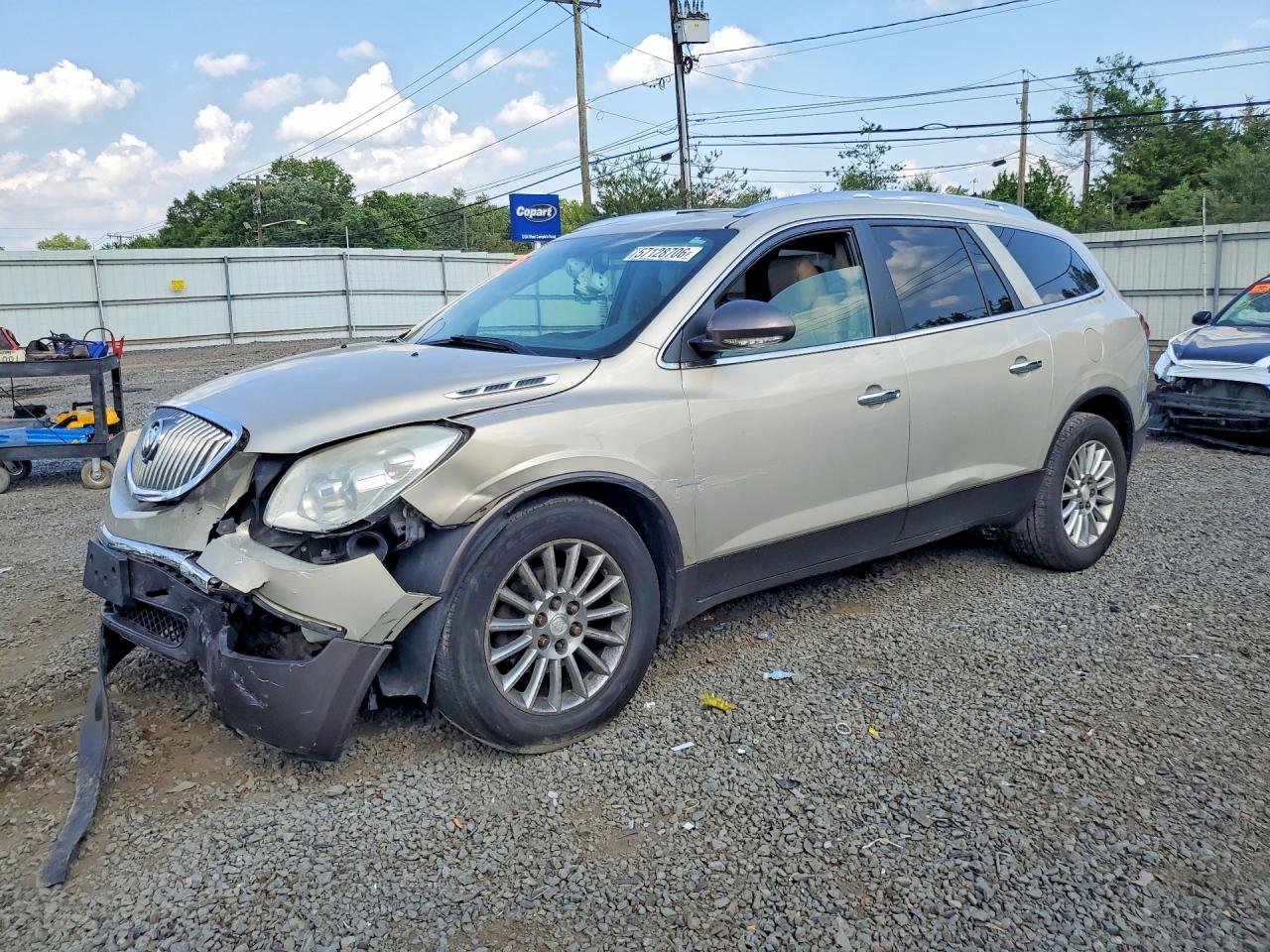 2011 Buick Enclave CXL-1, VIN 5GAKVBED1BJ398190 — Перед