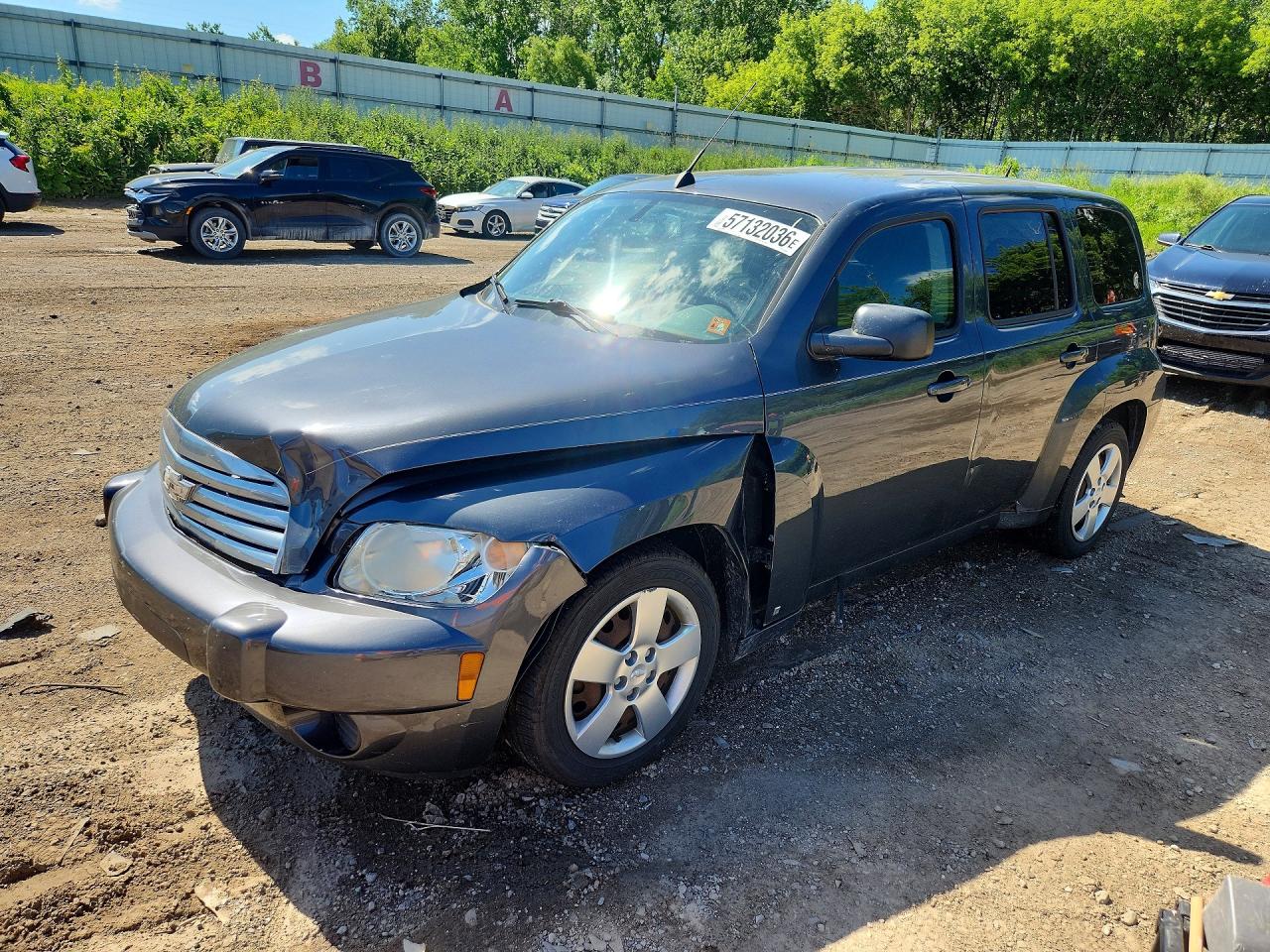 2010 Chevrolet HHR LS, VIN 3GNBAADB2AS533055 — Front end