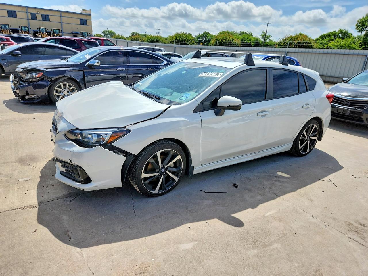 2021 Subaru Impreza Special Sports, VIN 4S3GTAM60M3703676 — Перед
