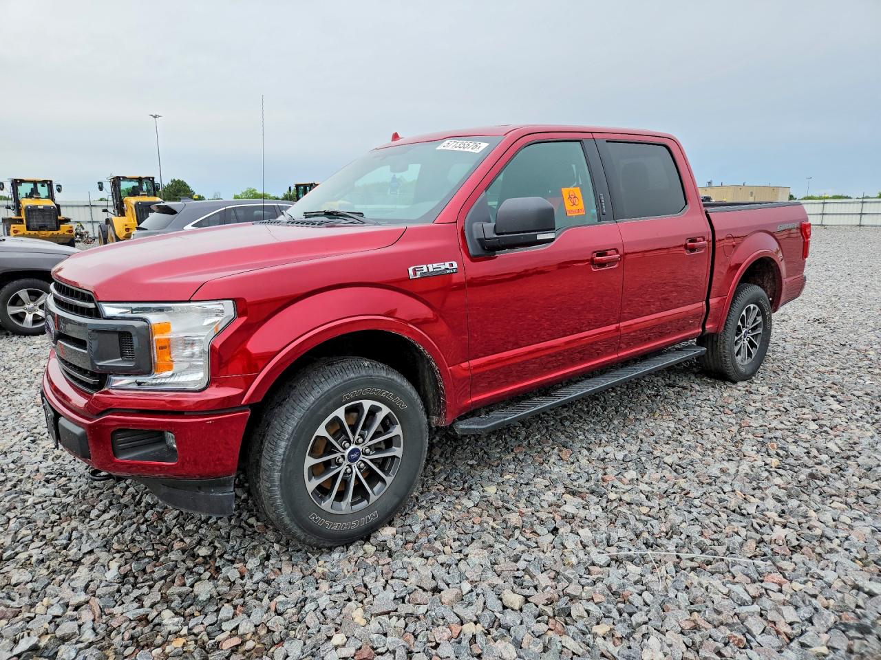 2018 Ford F-150 XLT, VIN 1FTEW1EG1JKC31740 — Biohazard / chemical