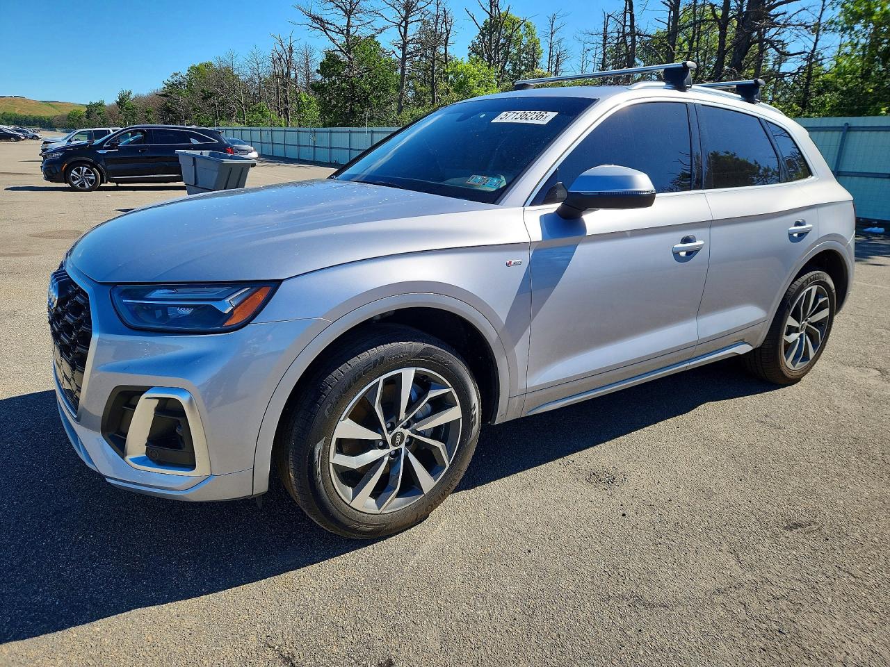2022 Audi Q5 S line Premium Plus, VIN WA1EAAFY1N2072191 — Side