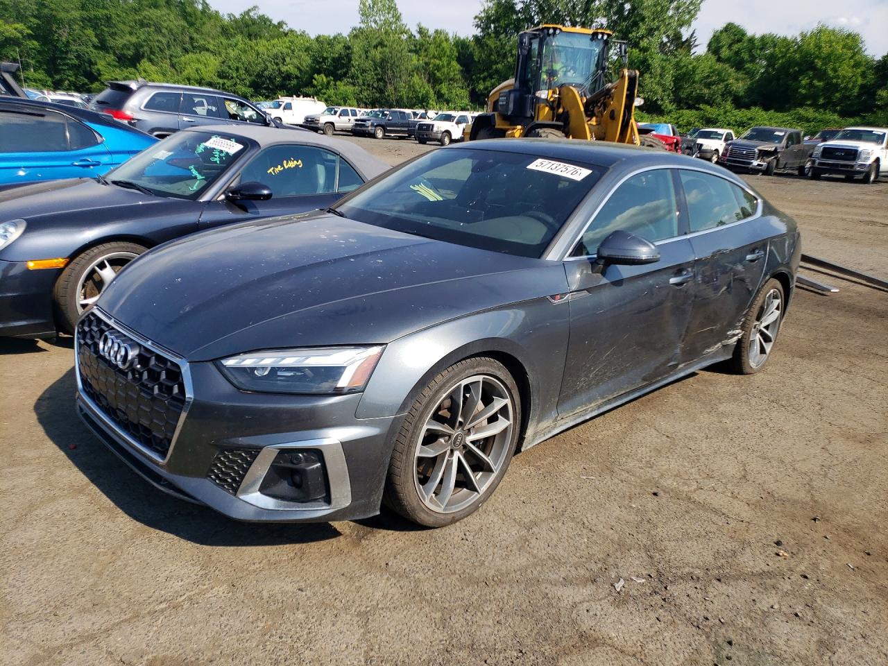 2023 Audi A5 Sportback S line Premium Plus, VIN WAUFACF57PA024275 — Бок