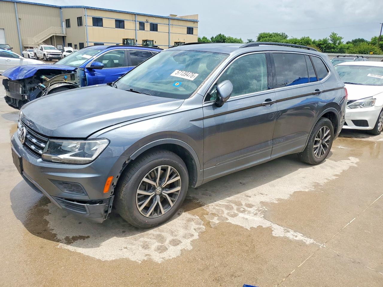 2019 Volkswagen Tiguan SE, VIN 3VV3B7AX6KM032464 — Undercarriage