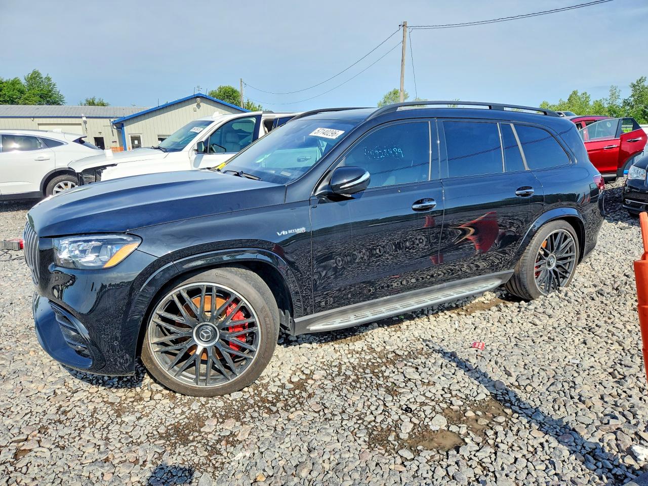 2024 Mercedes-Benz GLS 63 AMG, VIN 4JGFF8KE7RB195074 — Front end