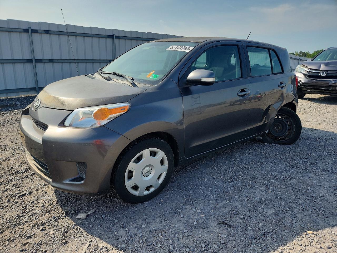 2010 Scion xD, VIN JTKKU4B49AJ057614 — Rear end