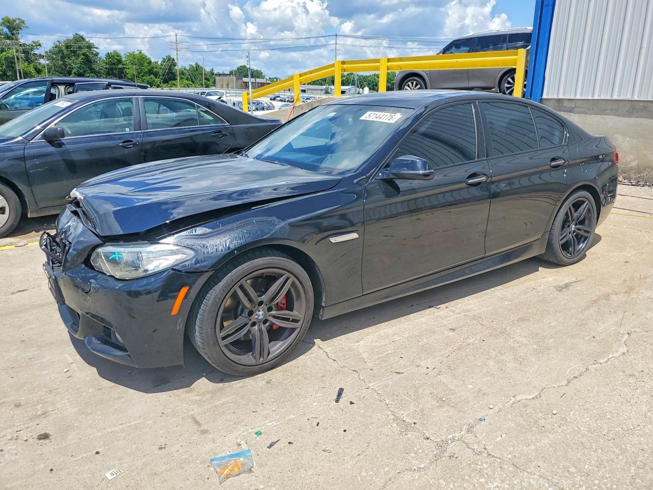 2014 BMW 5 Series 535i, VIN WBA5B1C51ED479510 — Front end