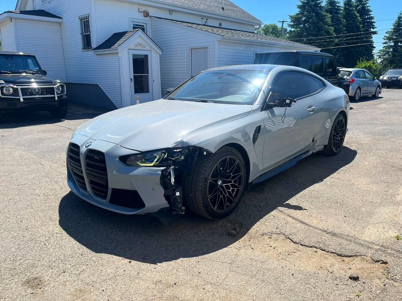 2022 BMW M4 Competition, VIN WBS33AZ0XNCH99378 — Front end