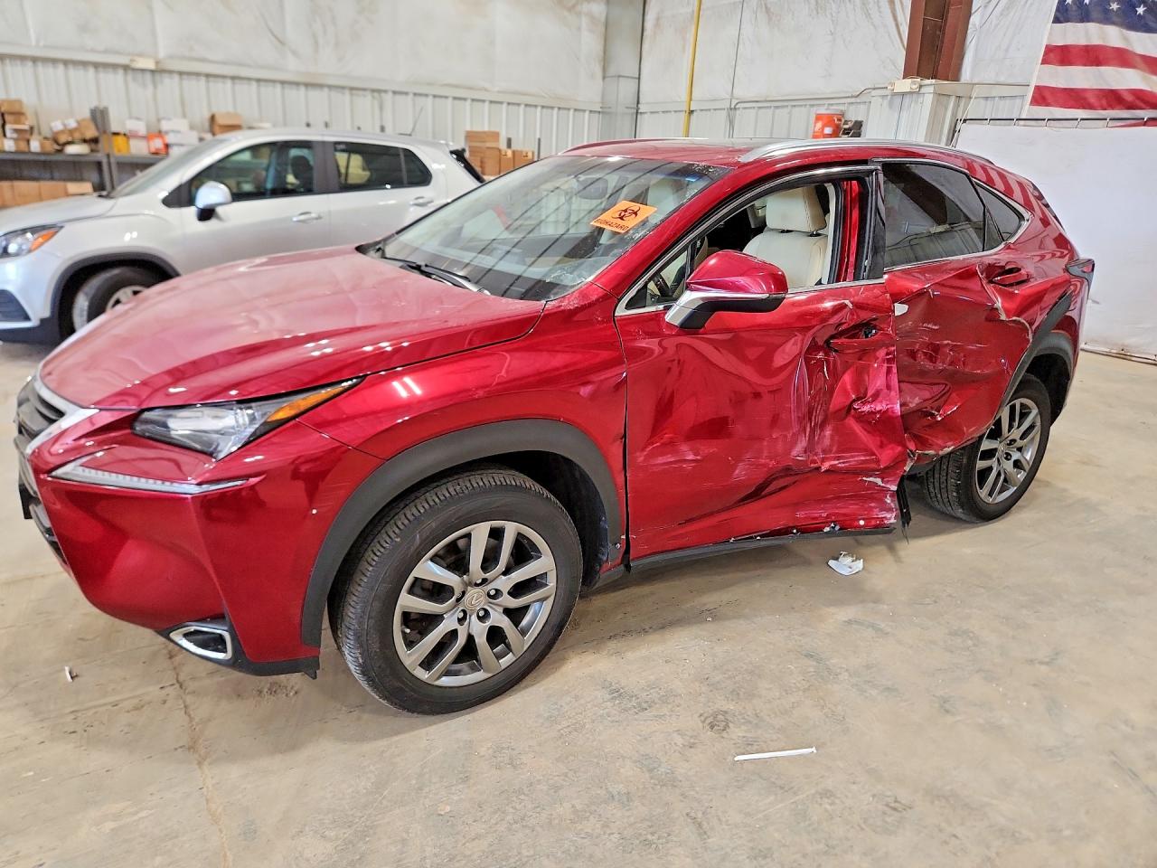 2016 Lexus NX 200t, VIN JTJBARBZ8G2050890 — Side