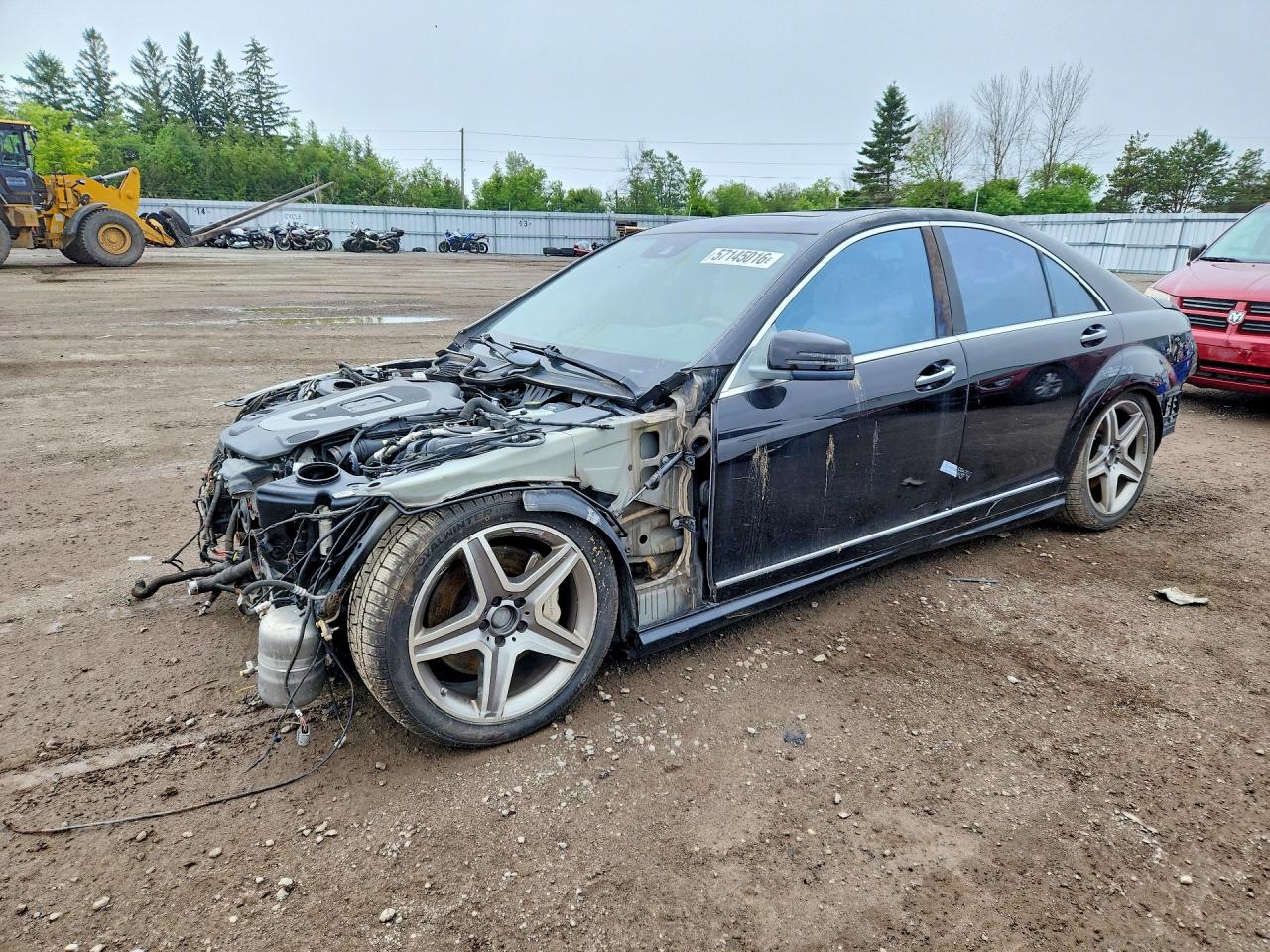 2011 Mercedes-Benz S, VIN WDDNF8EB6BA368232 — Vandalism