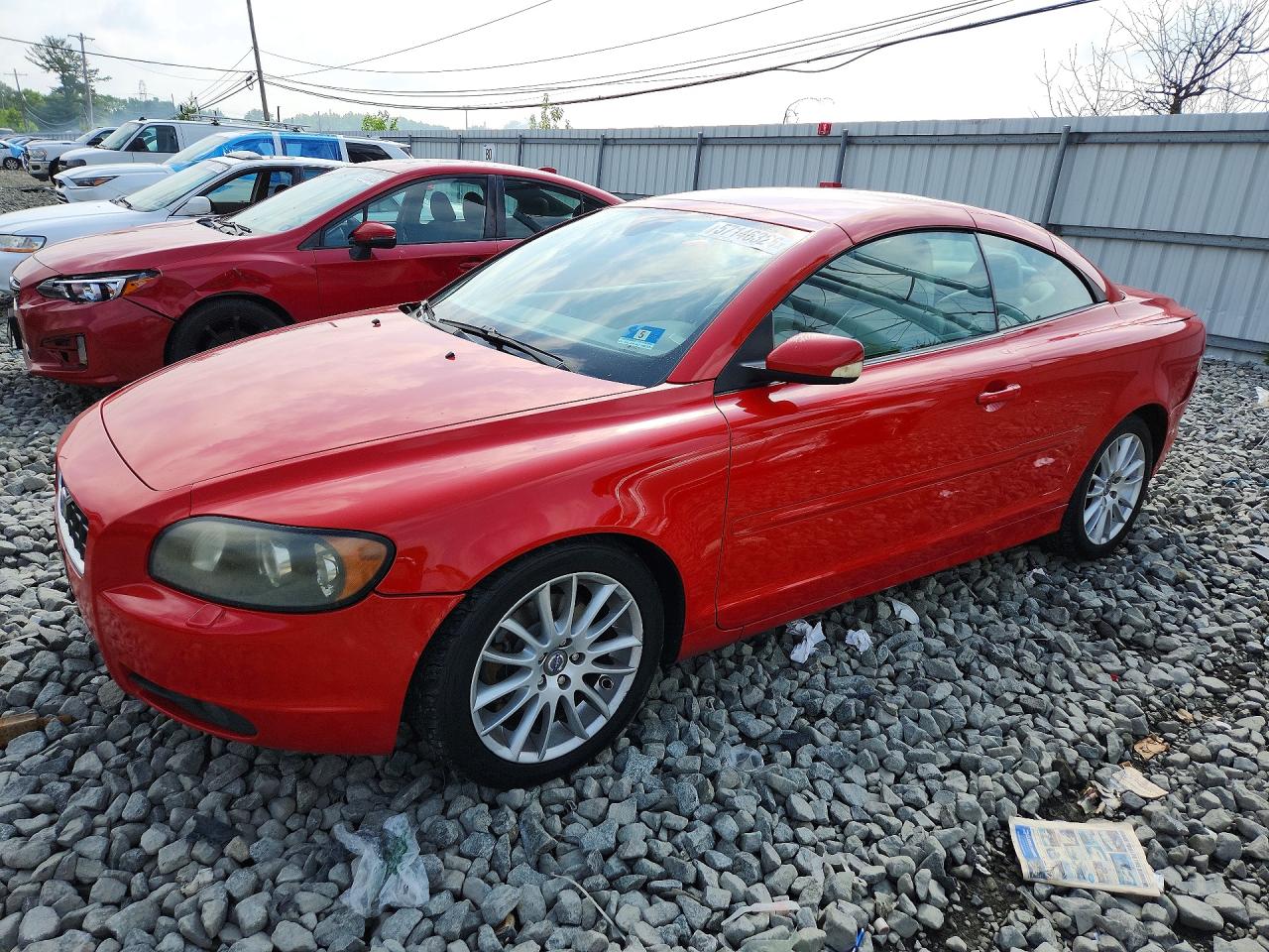 2007 Volvo C70, VIN YV1MC68217J011072 — Зад