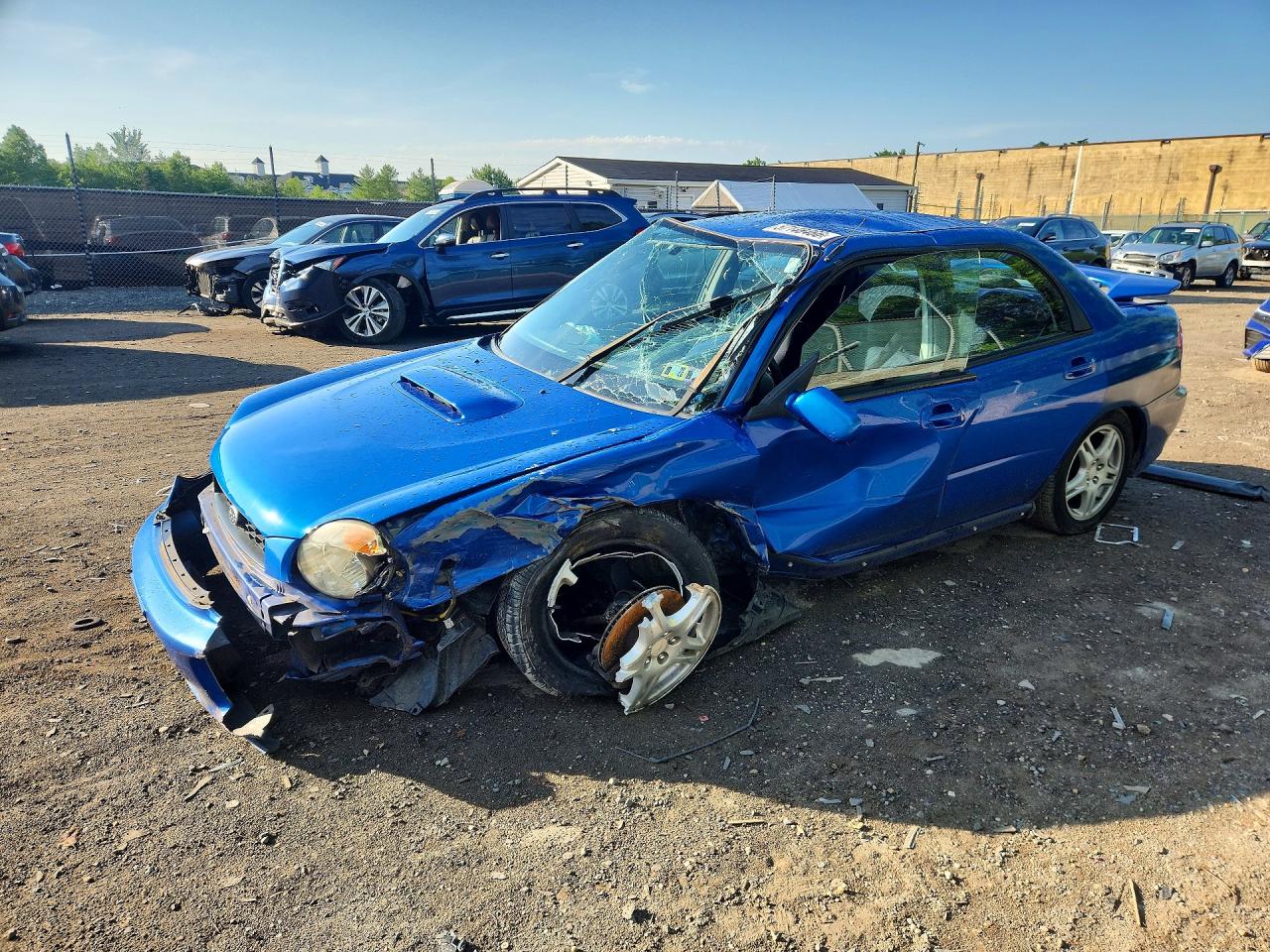 2002 Subaru Impreza WRX, VIN JF1GD296X2H513515 — По всему кузову