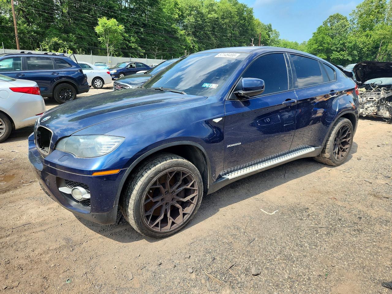 2012 BMW X6 50i, VIN 5UXFG8C5XCLZ97442 — Front end