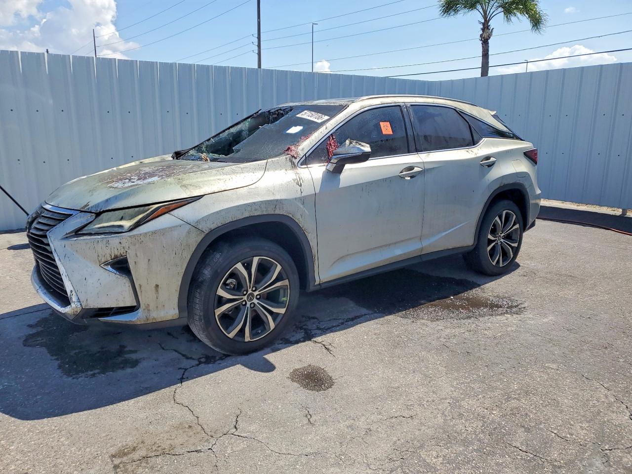 2019 Lexus RX 350, VIN 2T2ZZMCA8KC125230 — Burn
