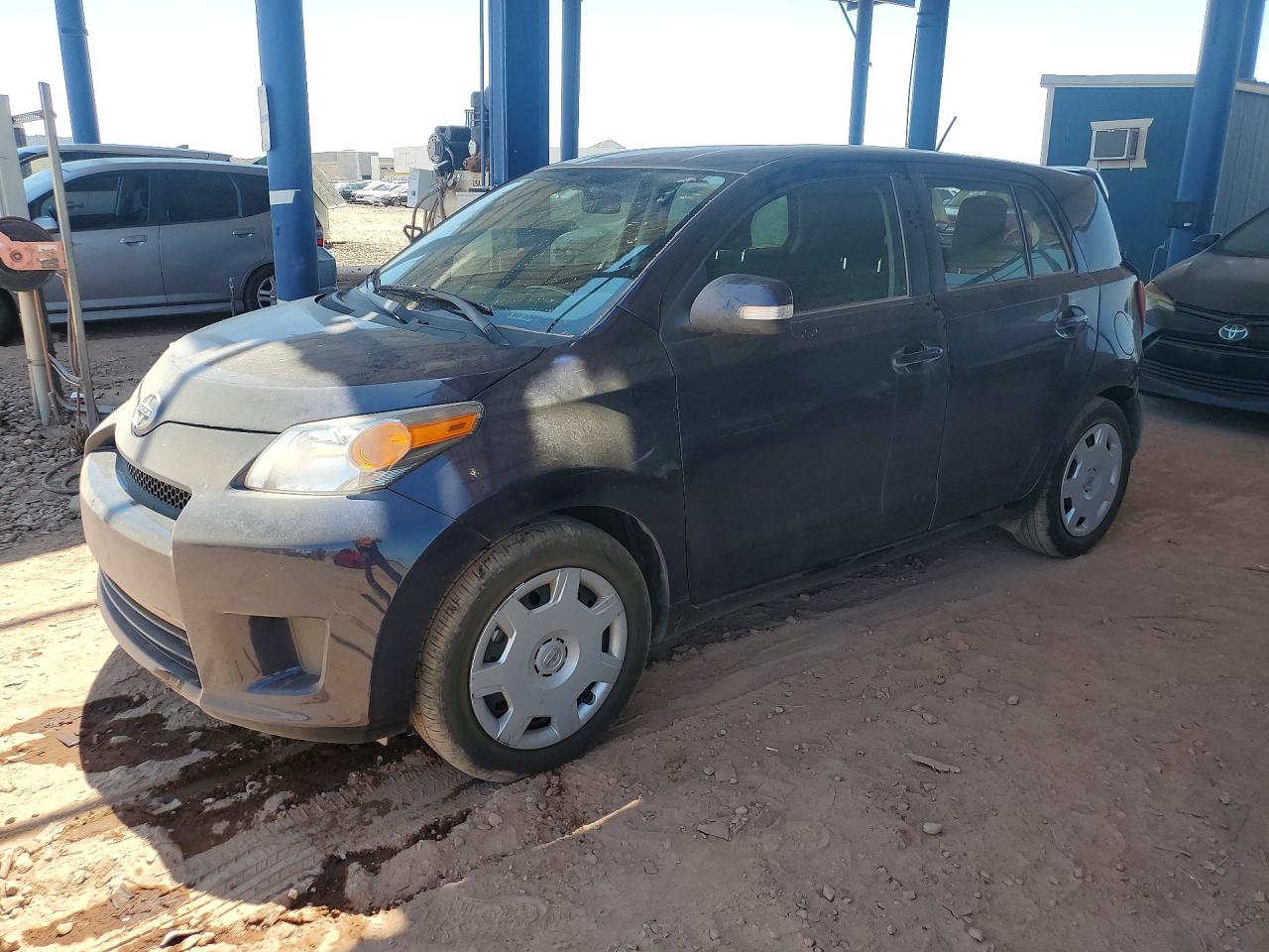 2014 Scion xD, VIN JTKKUPB49E1046233 — Rear end