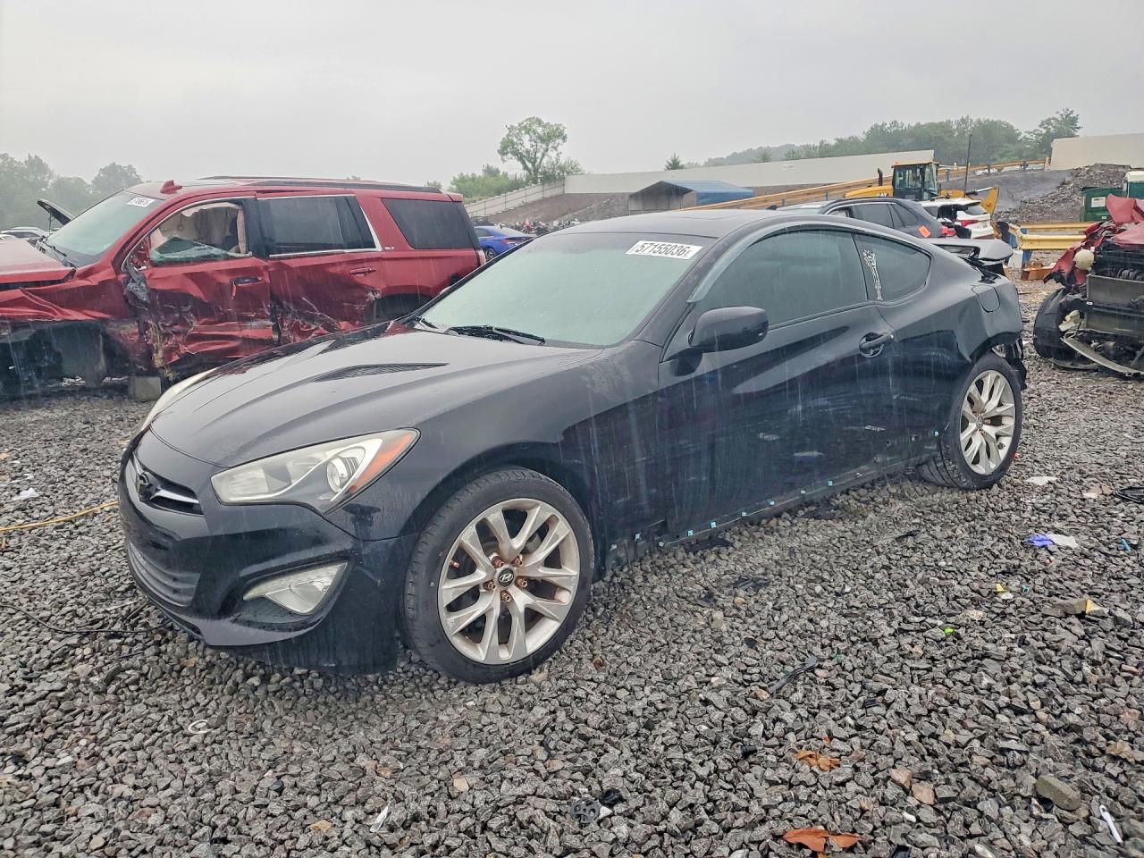 2014 Hyundai Genesis Coupe 2.0T, VIN KMHHT6KD1EU119152 — Rear end