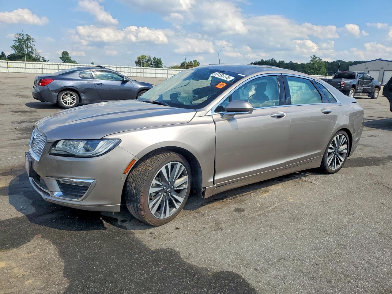 2020 Lincoln MKZ Hybrid Reserve, VIN 3LN6L5LU9LR608886 — Side