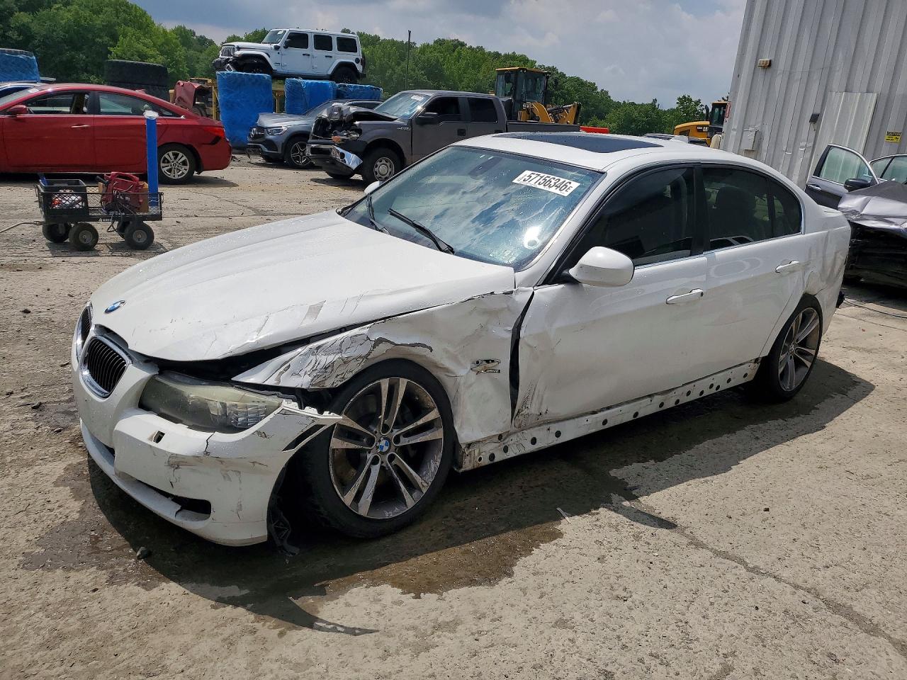 2011 BMW 3 Series 335i xDrive, VIN WBAPL5C59BA920312 — Front end