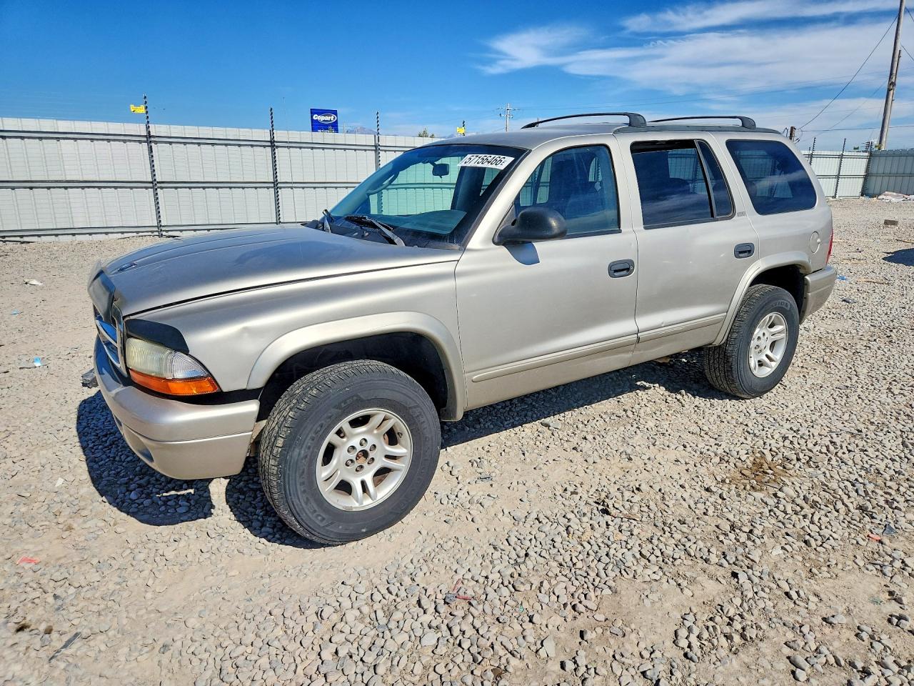 2002 Dodge Durango SLT, VIN 1B4HS48N52F175457 — Front end