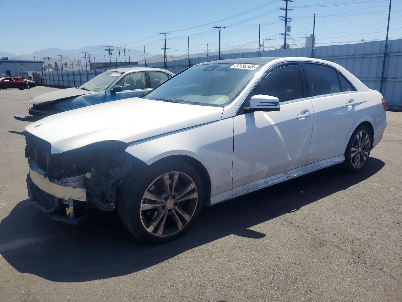 2016 Mercedes-Benz E 350 Sport, VIN WDDHF5KB7GB222424 — Front end