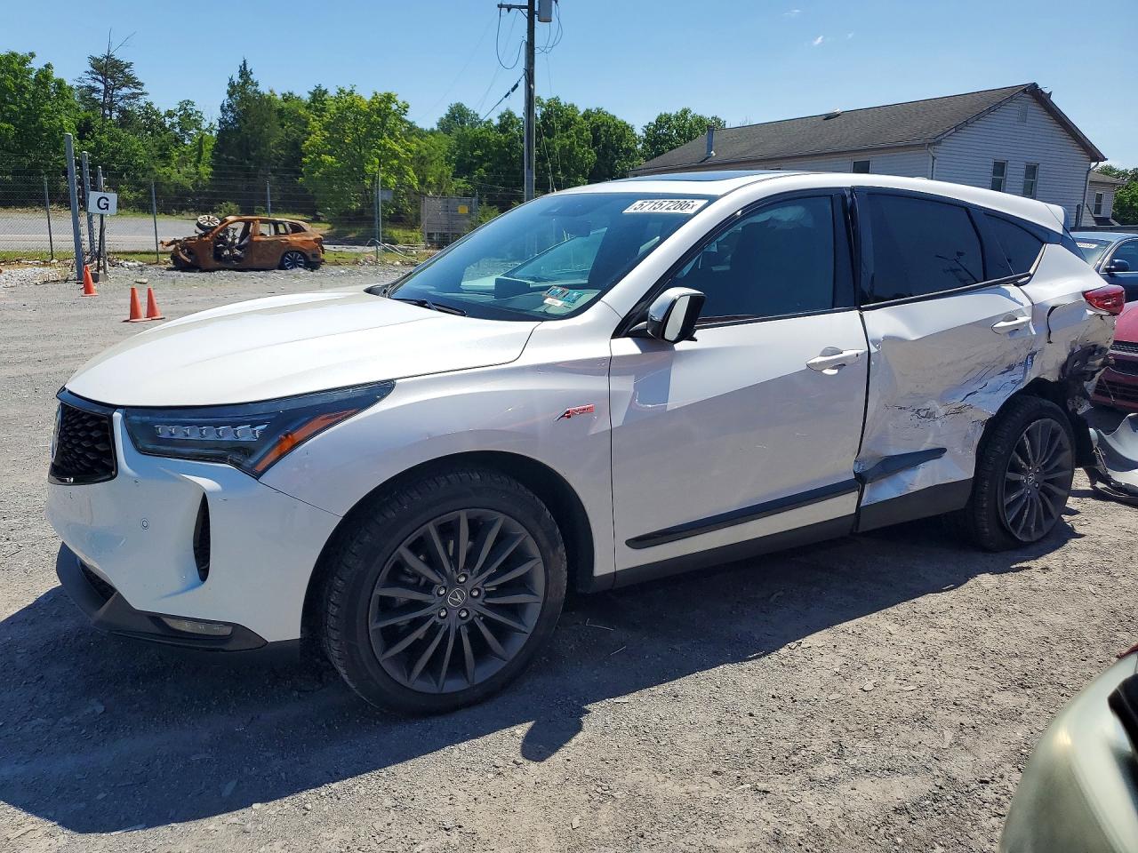 2023 Acura RDX Advance, VIN 5J8TC2H84PL003617 — Rear end