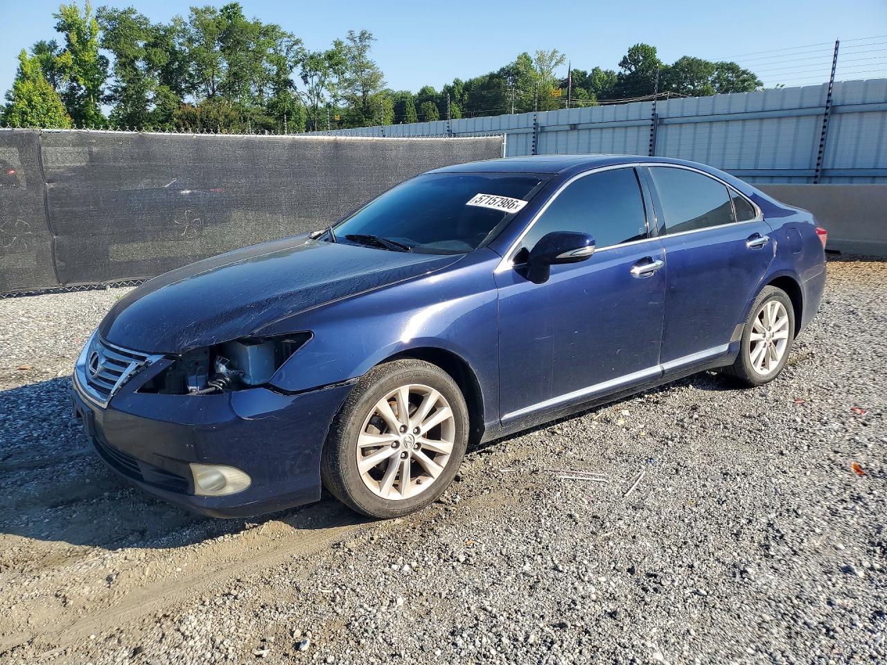 2012 Lexus ES 330, VIN JTHBK1EG6C2477974 — Front end