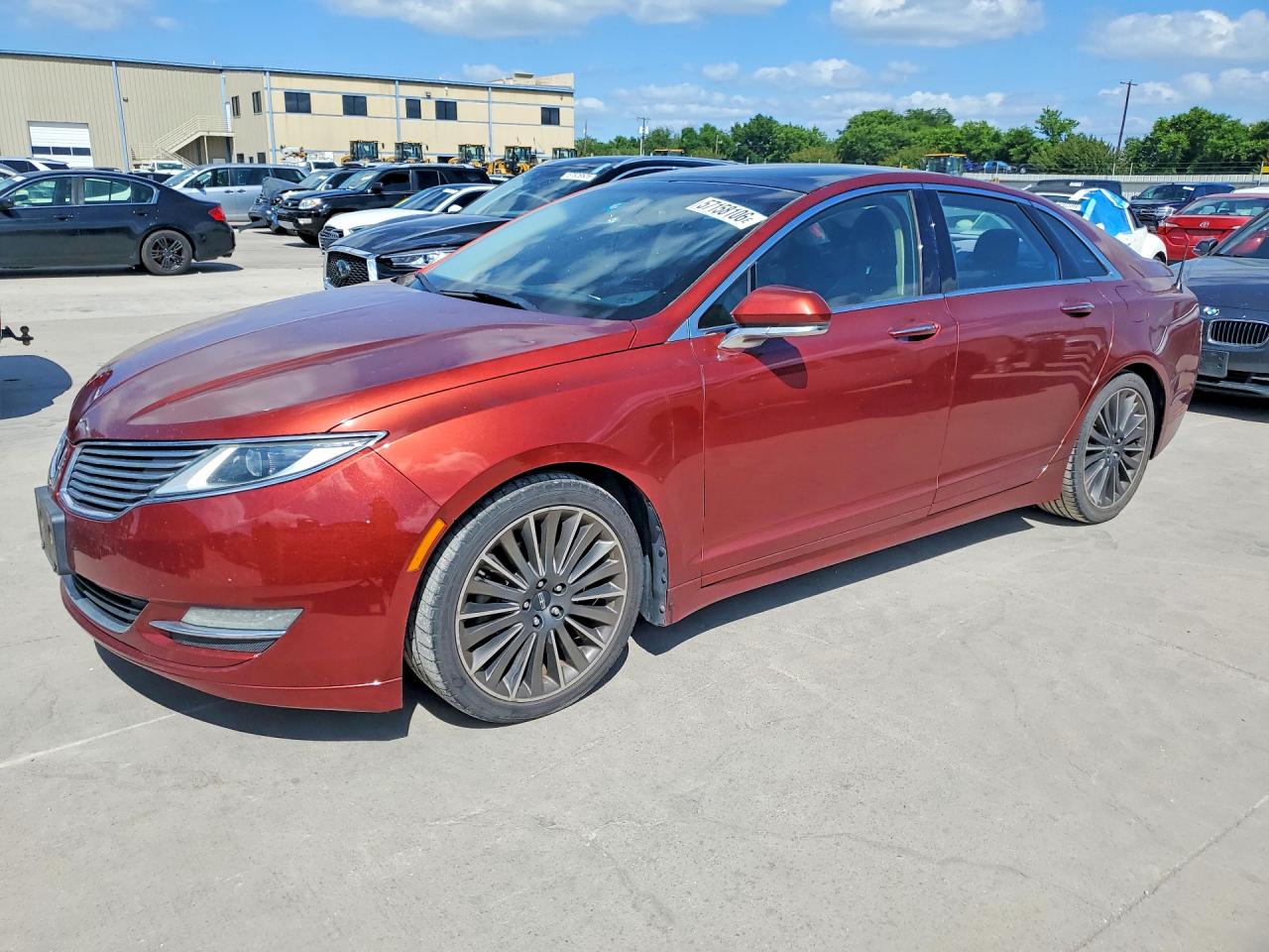 2014 Lincoln MKZ, VIN 3LN6L2G90ER809034 — Hail