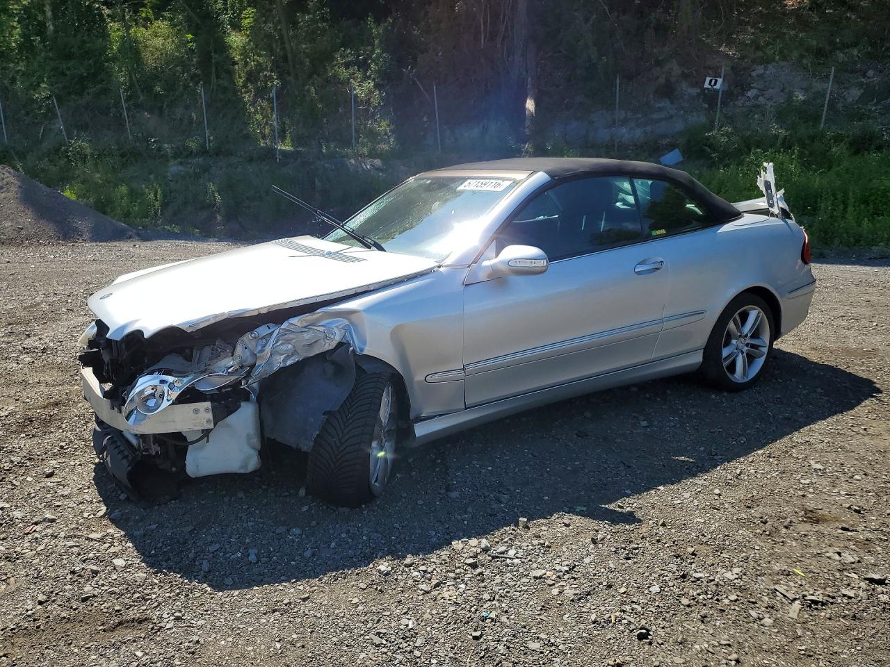2006 Mercedes-Benz CLK 350, VIN WDBTK56F66T074318 — Бок