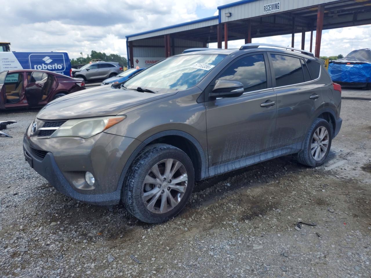 2015 Toyota RAV4 Limited, VIN 2T3DFREV2FW314696 — Rear end