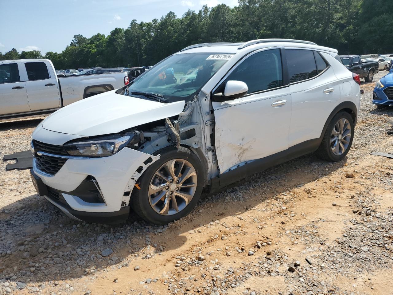 2021 Buick Encore GX Select, VIN KL4MMDSL1MB080983 — Front end