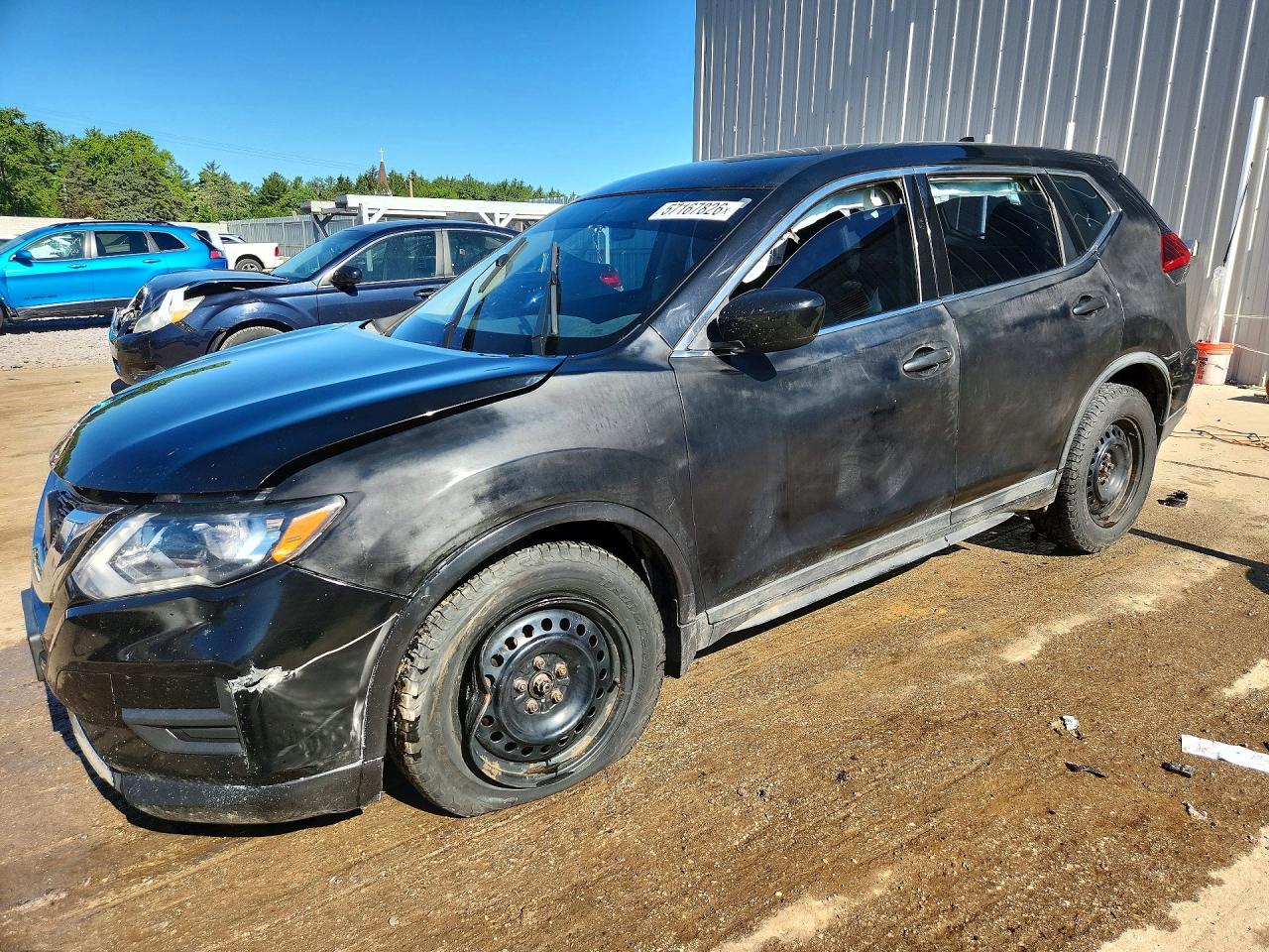 2018 Nissan Rogue SV, VIN KNMAT2MV8JP551511 — Вандализм