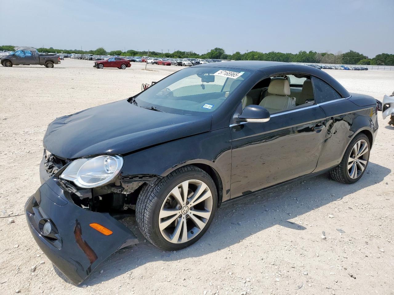 2008 Volkswagen Eos 3.2L, VIN WVWDB71F08V021632 — Front end