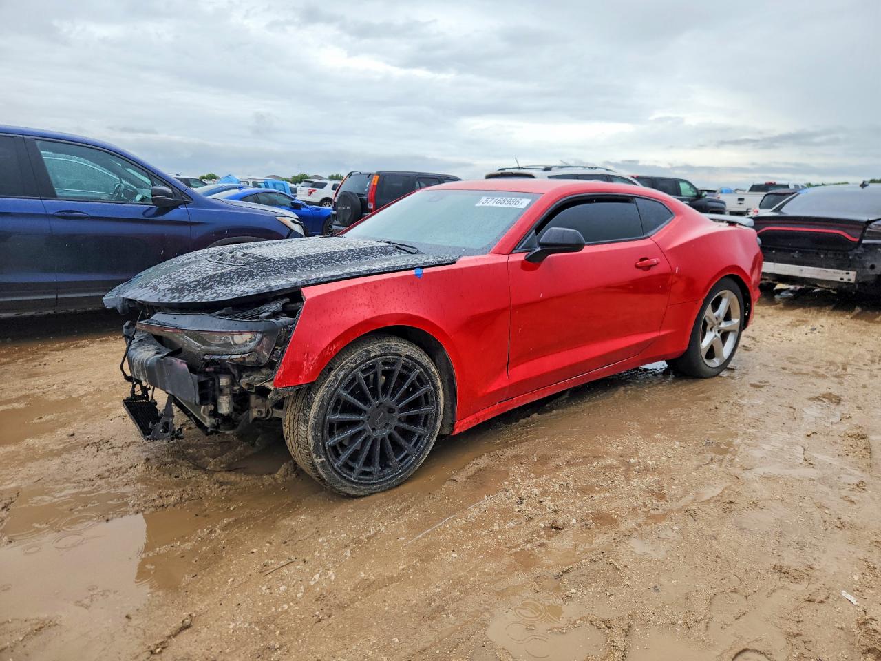 2020 Chevrolet Camaro 2SS, VIN 1G1FH1R77L0127544 — Front end