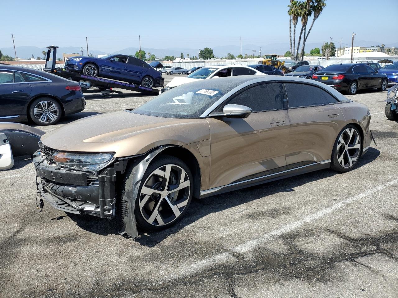 2022 Lucid Air, VIN 50EA1DAA5NA002114 — All over