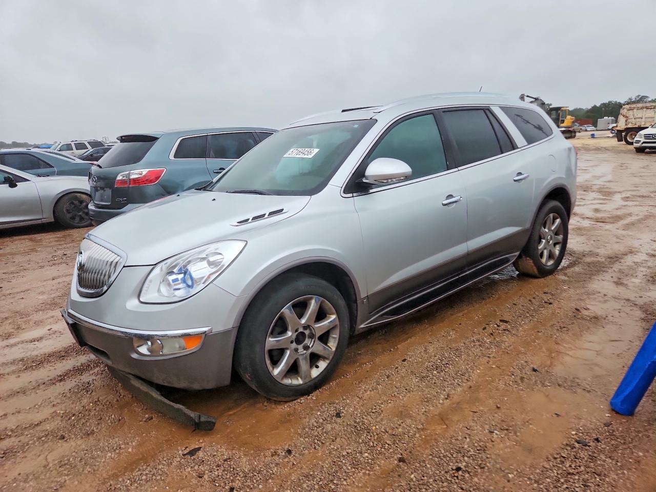2010 Buick Enclave CXL, VIN 5GALVCED8AJ196682 — Interior fire