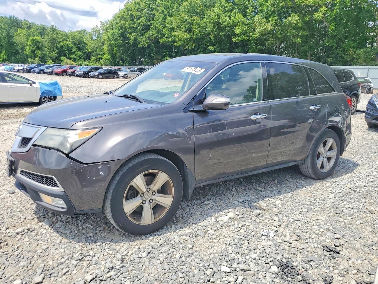 2011 Acura MDX Technology, VIN 2HNYD2H69BH538927 — Normal wear