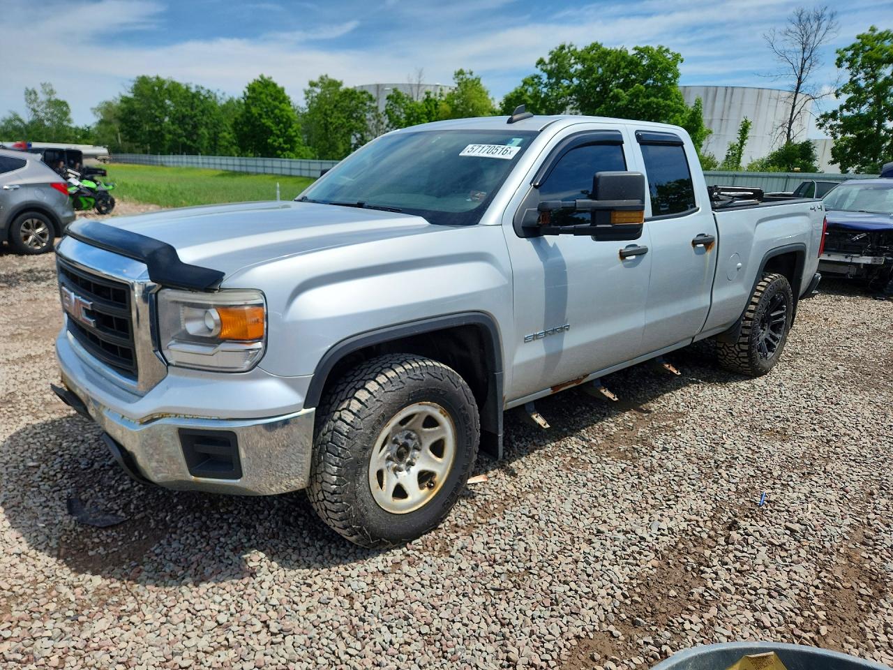 2015 GMC Sierra 1500, VIN 1GTV2TEC0FZ209182 — Front end