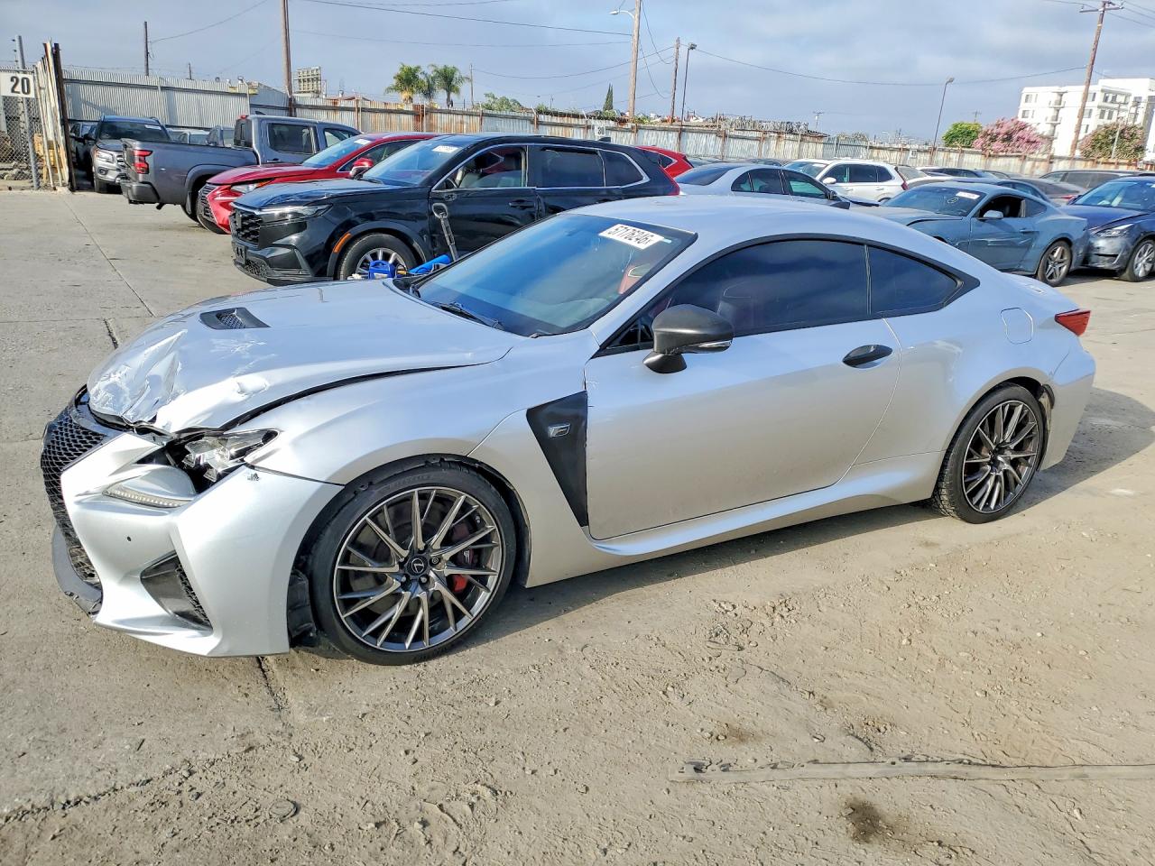 2015 Lexus RC F, VIN JTHHP5BC0F5001615 — Фото с аукциона
