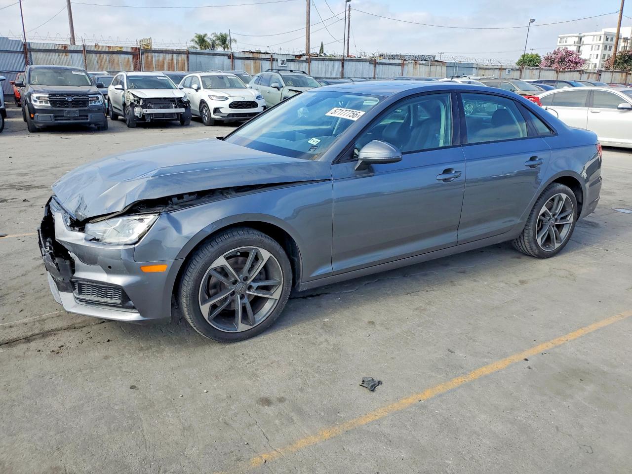2019 Audi A4 Premium, VIN WAUGMAF44KA109820 — Перед