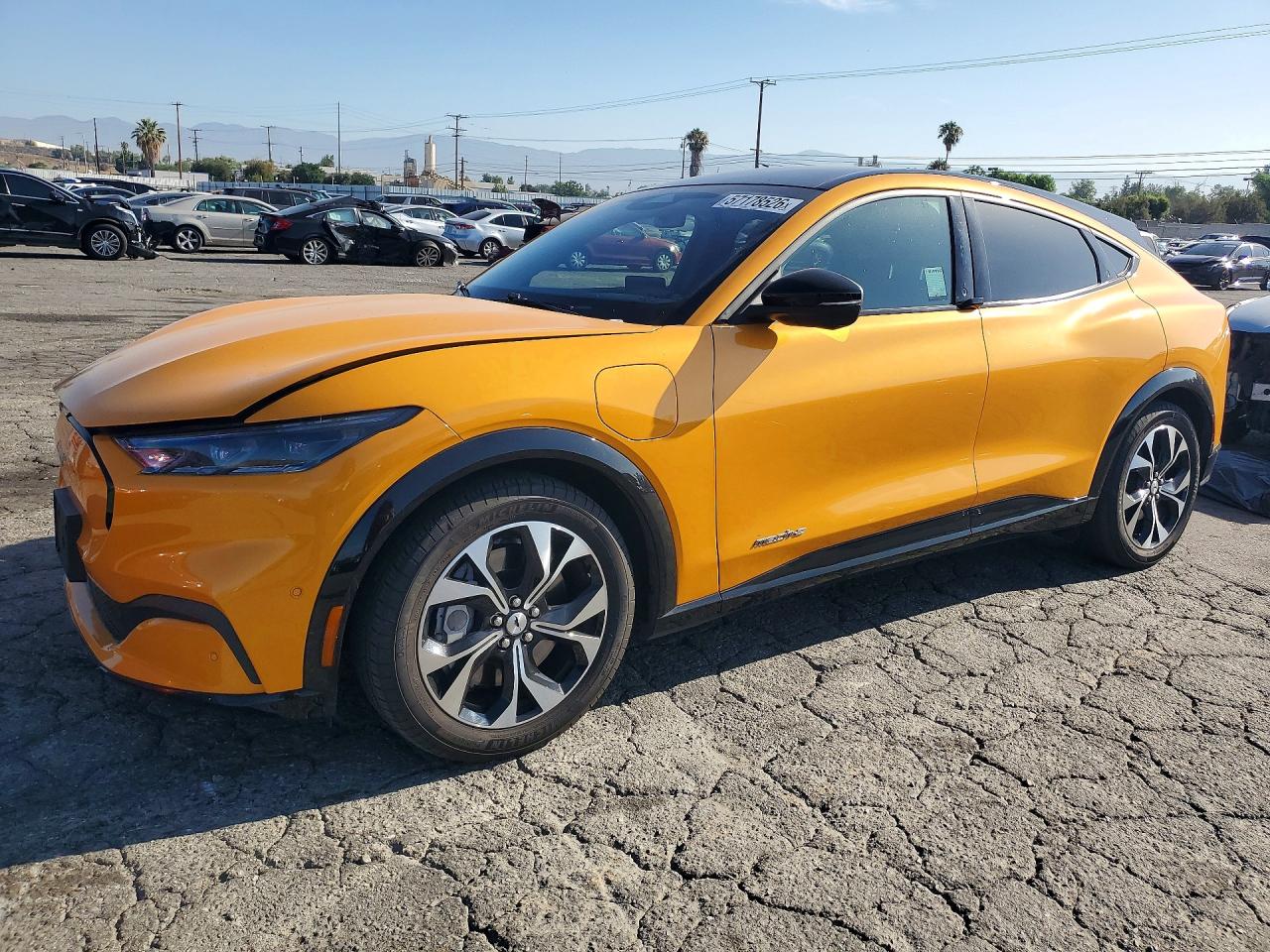 2023 Ford Mustang Mach-E Premium, VIN 3FMTK3RM8PMA31725 — Undercarriage