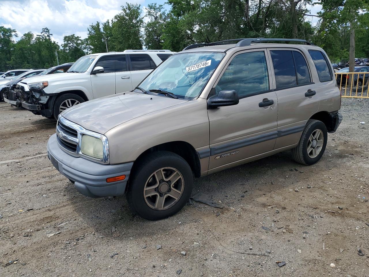 2003 Chevrolet Tracker, VIN 2CNBJ13C236947081 — Rear end