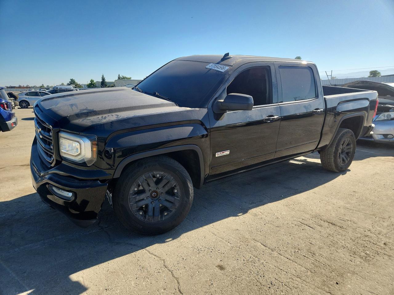 2018 GMC Sierra 1500 SLT, VIN 3GTU2NEC4JG223716 — Front end