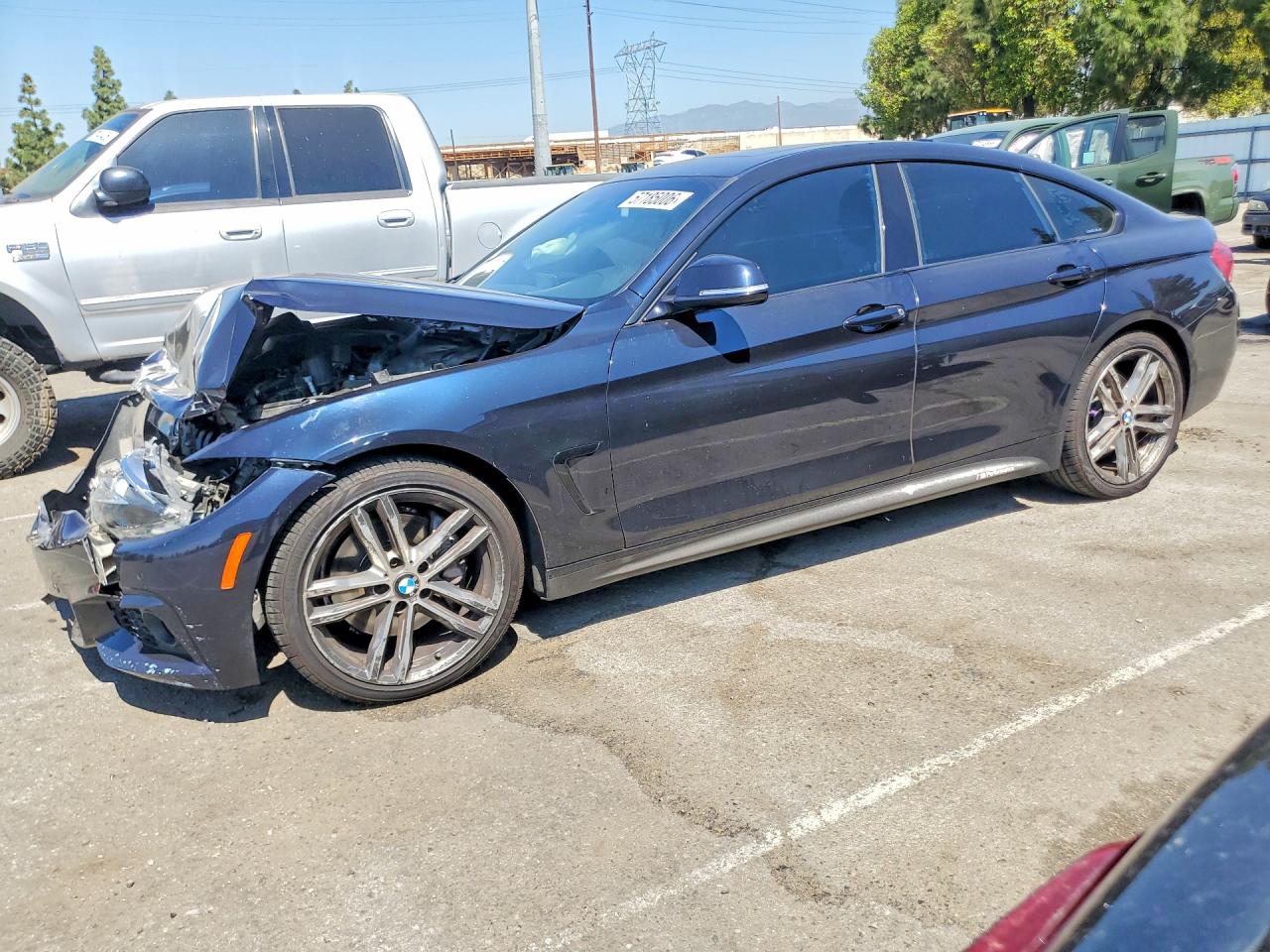 2018 BMW 4 Series 430i, VIN WBA4J1C56JBG77703 — Front end