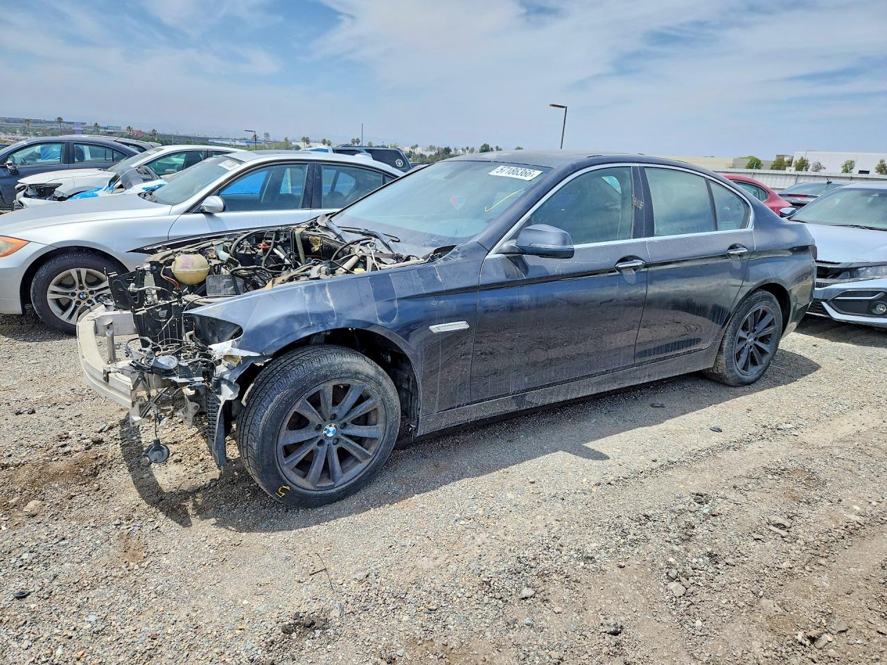 2015 BMW 5 Series 528i, VIN WBA5A5C56FD520094 — Vandalism
