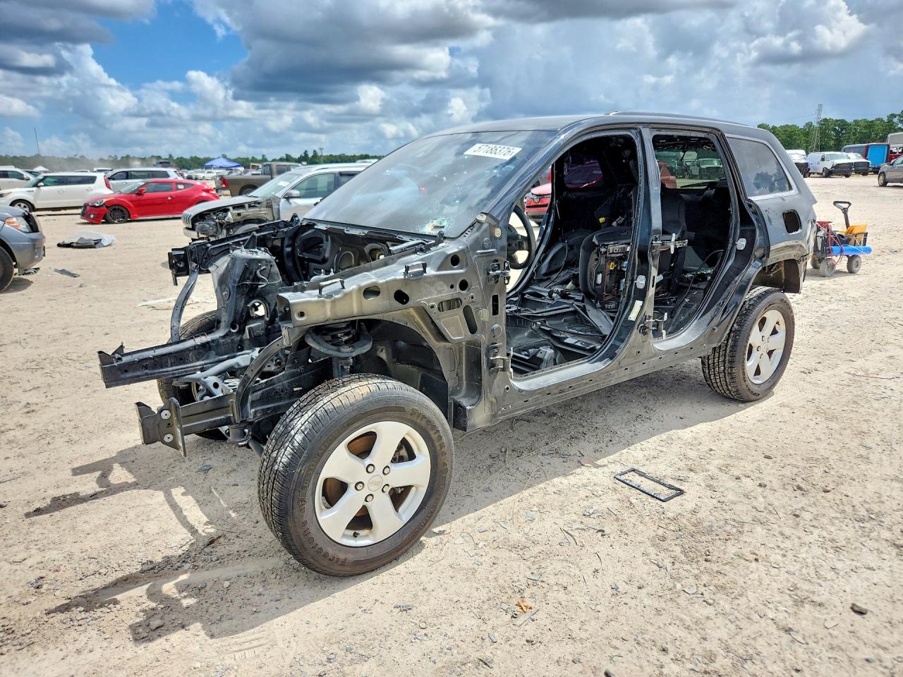 2018 Jeep Grand Cherokee Trackhawk, VIN 1C4RJFN96JC224145 — Vandalism